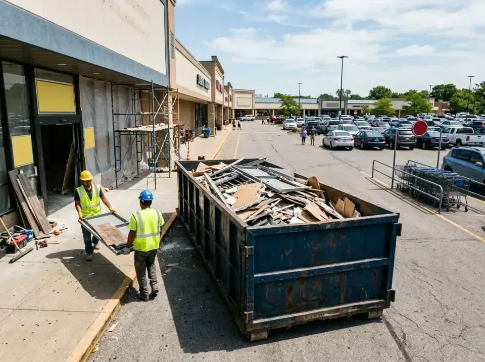 retail-store-renovation-debris-003 — frequently asked questions, Roll-off Dumpster Rentals in Benson, MN